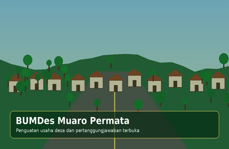 Ilustrasi Produk Lokal & UMKM Desa Muaro Sebapo