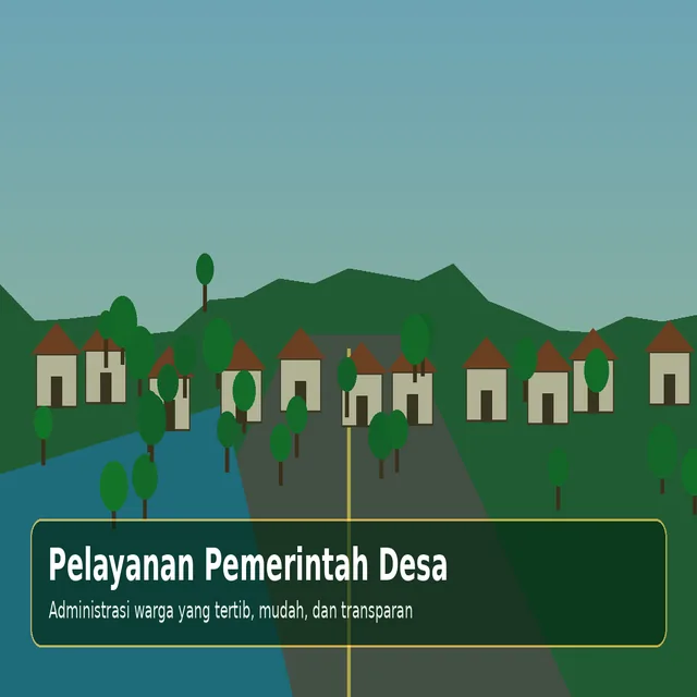 Ilustrasi pelayanan Desa Muaro Sebapo